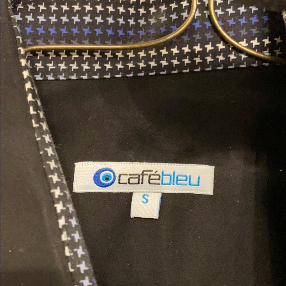 Cafe Bleu Button Down With Contrast Collar - image 2